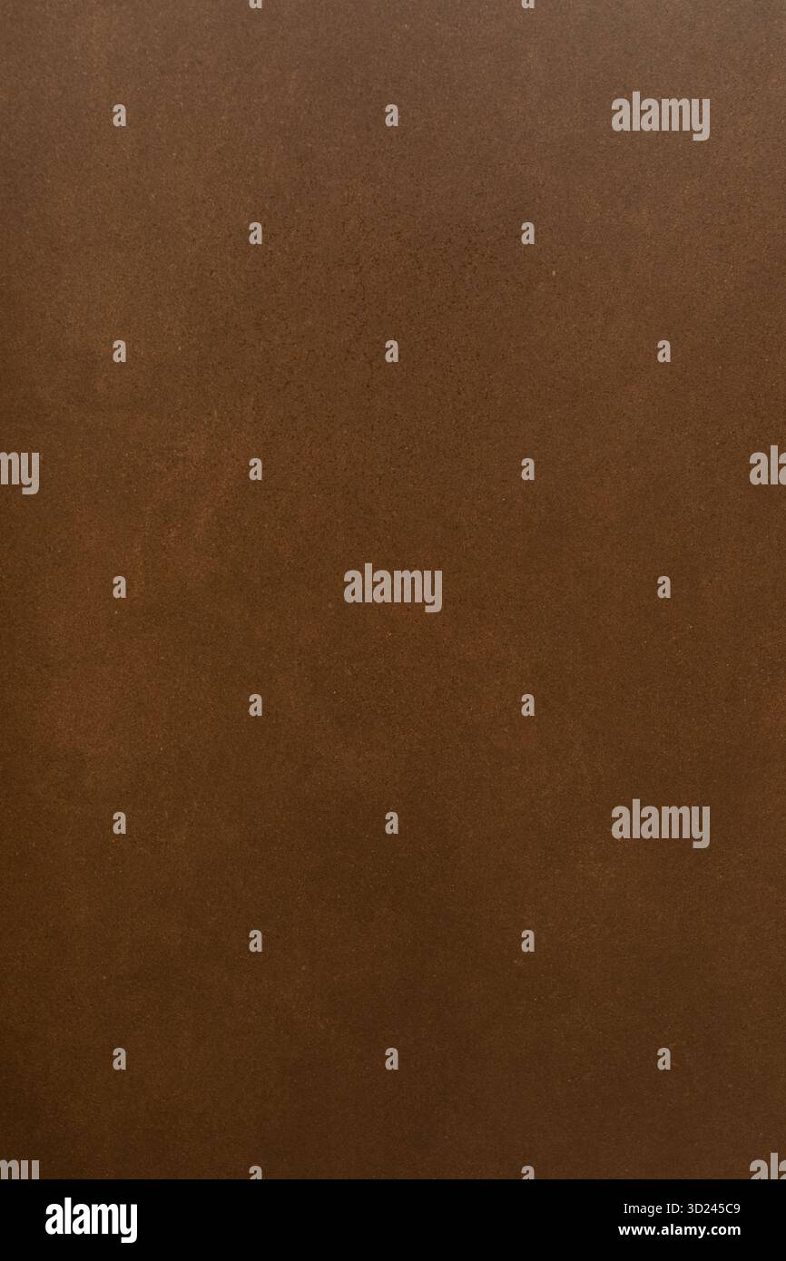 Glatte braune Lederstruktur für eine warme und einladende Atmosphäre für verschiedene kreative Projekte und Designs Stockfoto