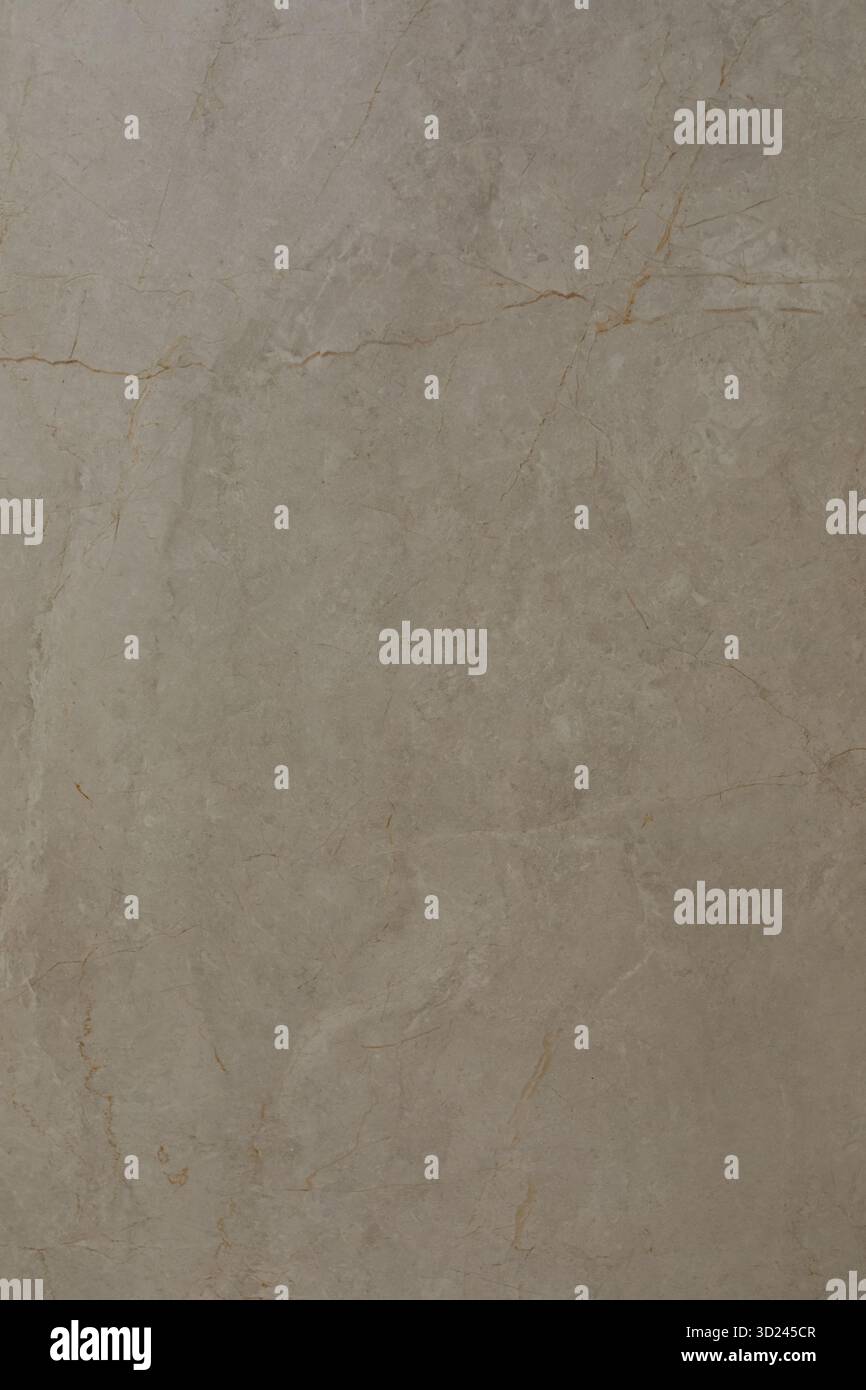 Glatte beige Steinoberfläche mit subtilen Farbvariationen und Texturen, die natürliche Schönheit und Einfachheit zeigen Stockfoto