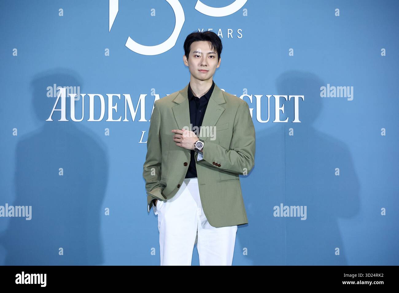 TAIPEI, CHINA - 29. OKTOBER 2025 - der taiwanesische Schauspieler Cian You Peng nimmt 150 am 29. Oktober 2025 an der Royal Oak Offshore Sunset Party von Audemars Piguet Teil. Stockfoto