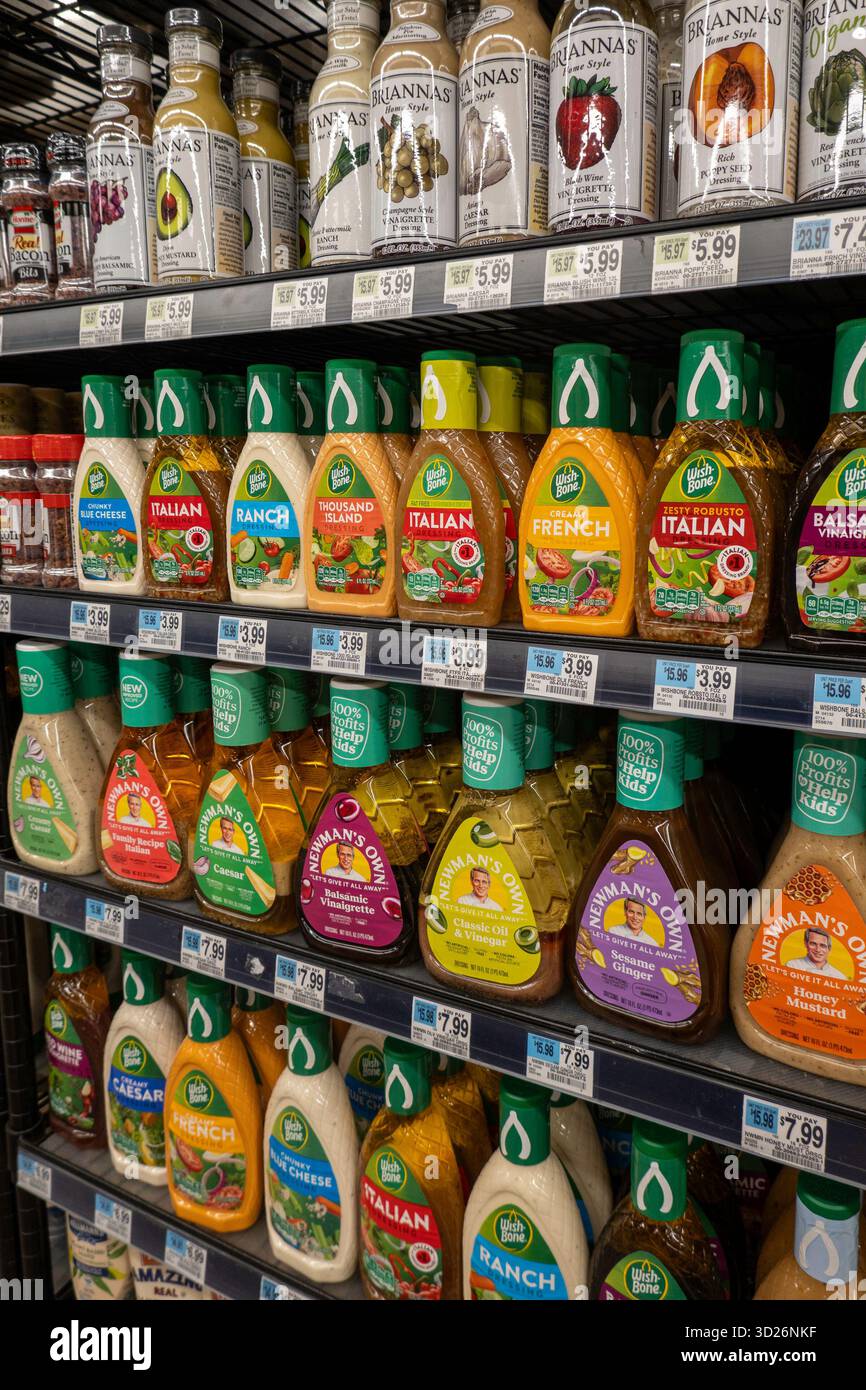 D’Agostino ist ein Supermarkt in Murray Hill an der Third Avenue, 2025, New York City, USA Stockfoto