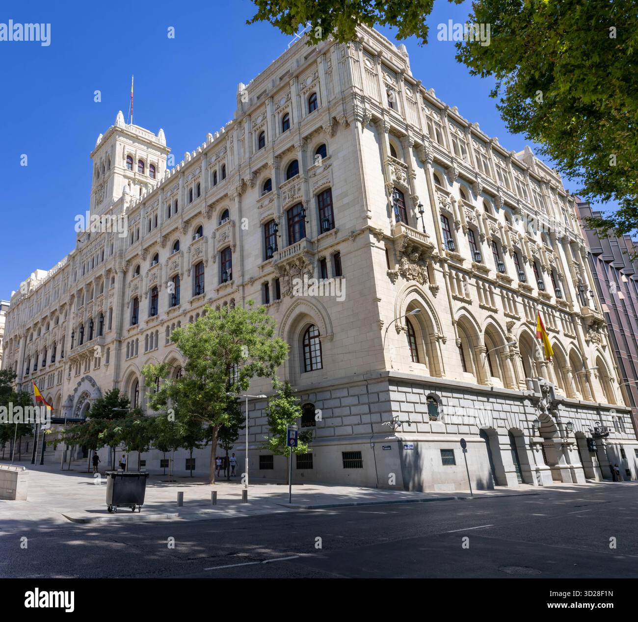 Das Marinemuseum, Madrid, Spanien Stockfoto
