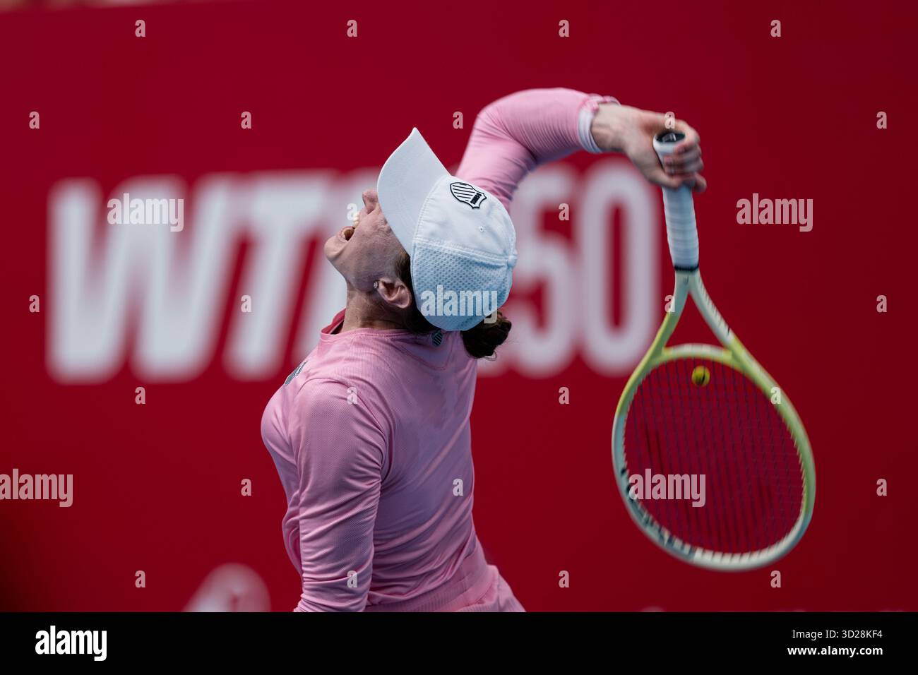 2025 WTA 250 - Prudential Hong Kong Tennis Open auf dem Victoria Park Tennis Court, Hongkong Stockfoto