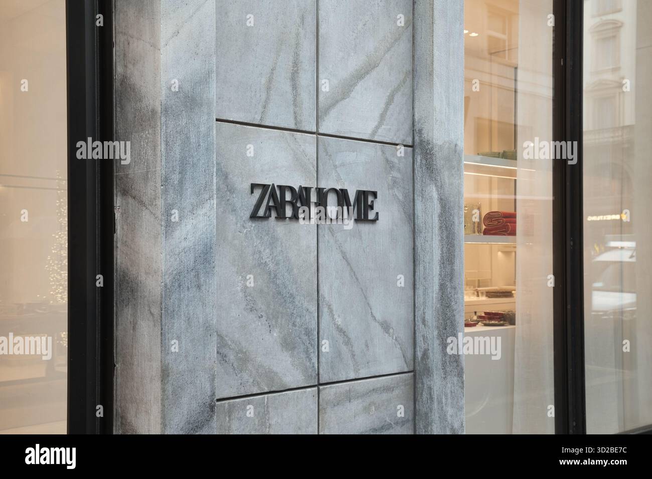 Zara Home Store im Zentrum von Mailand, Italien Stockfoto
