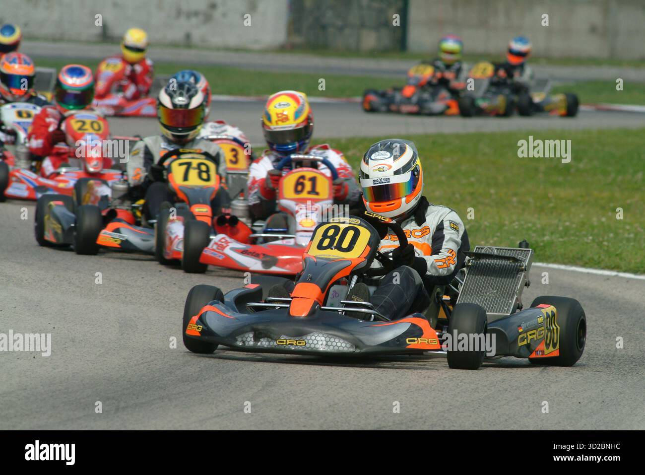 2004 - Nico Hulkenberg - Karting - Sarno - Italien - ITA Stockfoto