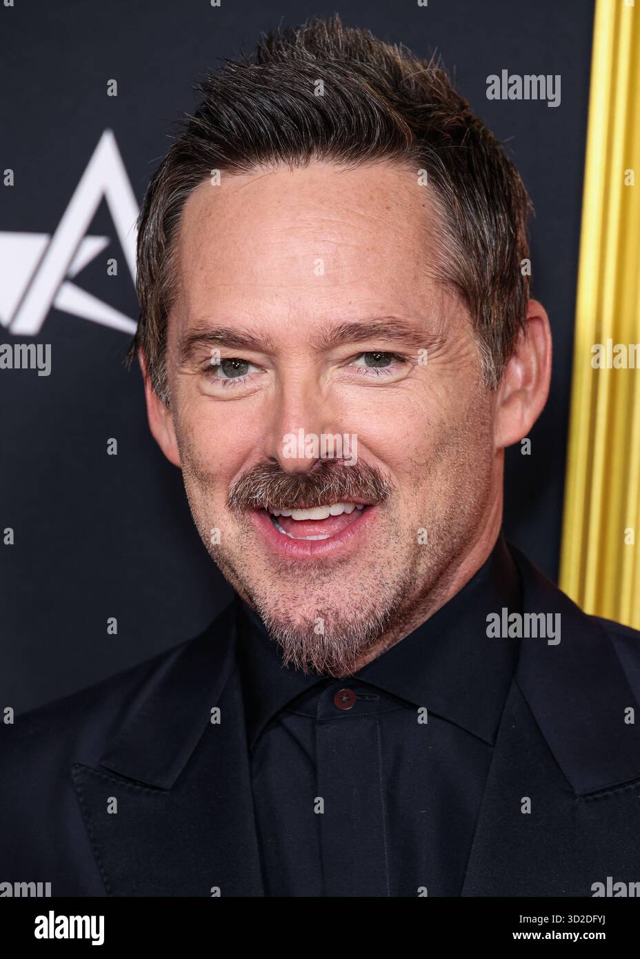 HOLLYWOOD, LOS ANGELES, KALIFORNIEN, USA - 22. OKTOBER: Der amerikanische Filmemacher und ehemalige Schauspieler Scott Cooper kommt beim AFI (American Film Institute) fest 2025, das von Canva präsentiert wird - Eröffnungsabend Gala Premiere von Springsteen: Deliver Me from Nowhere der 20th Century Studios, das am 22. Oktober 2025 im TCL Chinese Theatre IMAX in Hollywood, Los Angeles, Kalifornien, USA stattfand. (Foto: Xavier Collin/Image Press Agency) Stockfoto