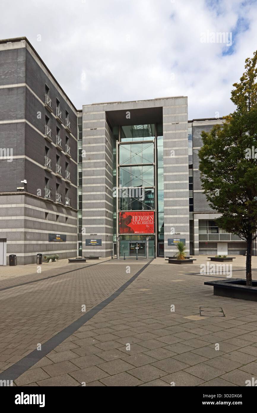Eintritt zu Royal Armouries, Leeds Stockfoto