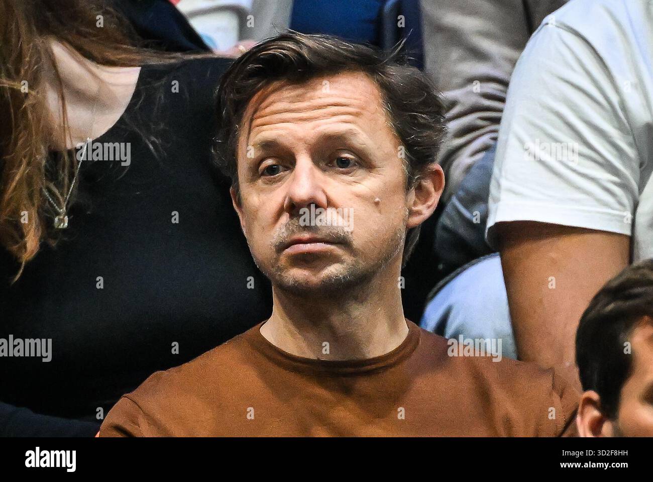 Nanterre, Frankreich. November 2025. Martin SOLVEIG während des sechsten Tages des Rolex Paris Masters 2025, ATP Masters 1000 Tennisturniers am 1. November 2025 in der La Defense Arena in Nanterre bei Paris, Frankreich - Foto Matthieu Mirville/DPPI Credit: DPPI Media/Alamy Live News Stockfoto