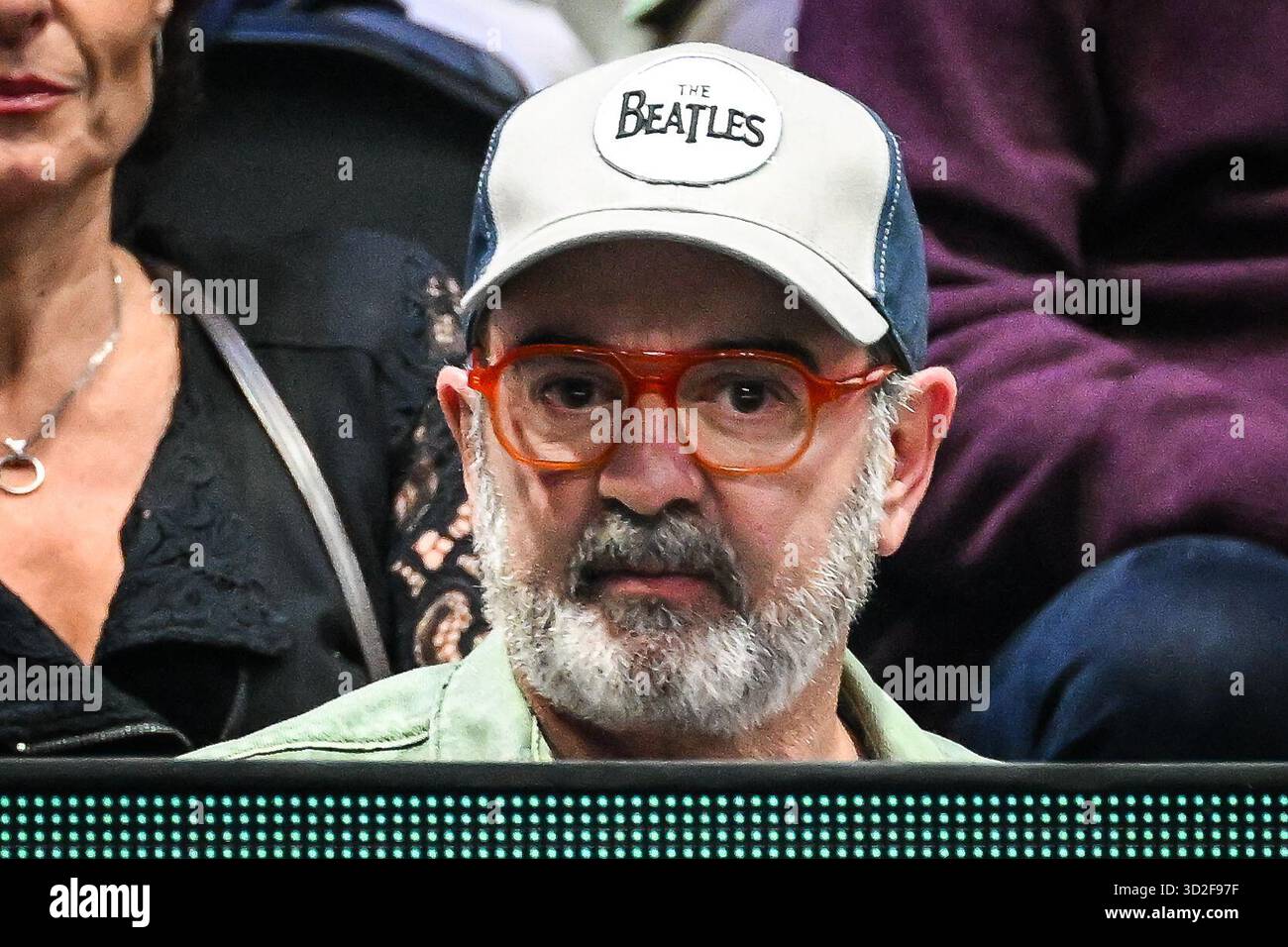 Bruno SOLO während des sechsten Tages der Rolex Paris Masters 2025, ATP Masters 1000 Tennisturnier am 1. November 2025 in der La Defense Arena in Nanterre bei Paris Stockfoto