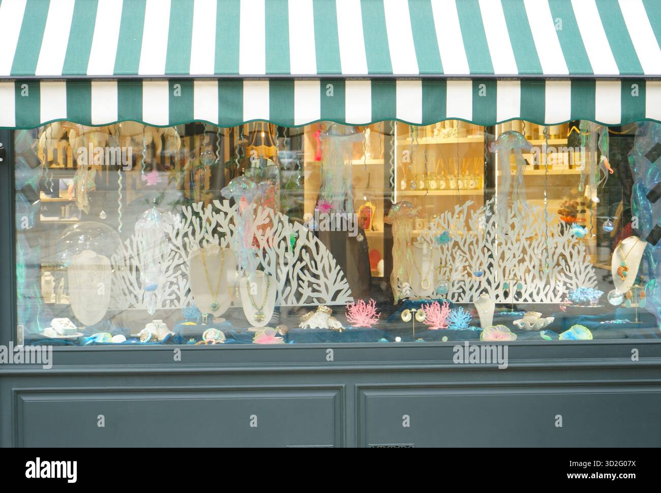 Aix-en-Provence, Frankreich - MF-Ladenfenster Stockfoto