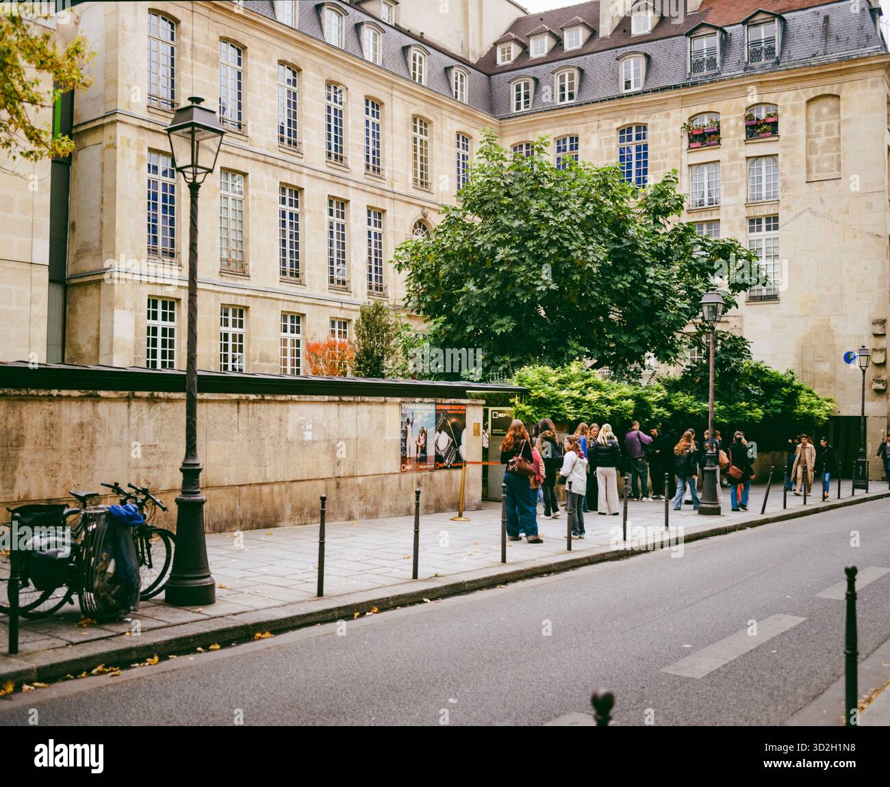 Maison Européenne de la Photographie MEP, Ein Museum für zeitgenössische Fotografie in Paris Frankreich. Stockfoto