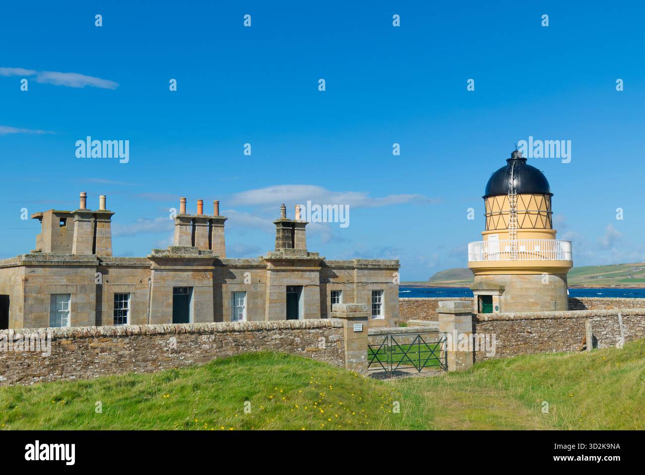 Leuchtturm von Hoy Low, Insel Graemsay Stockfoto