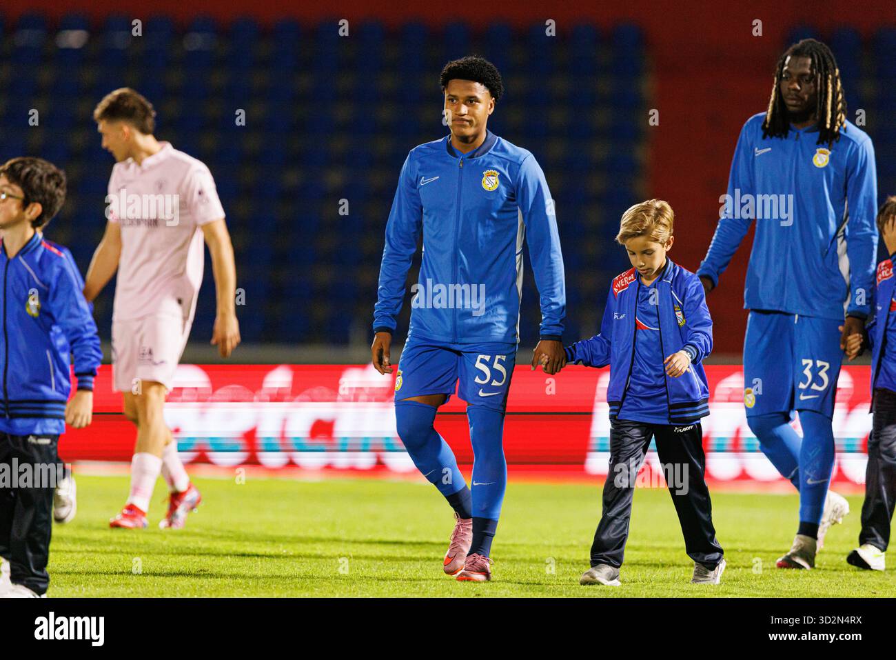 Francisco Chissumba während des Spiels der Liga Portugal zwischen den Teams FC Alverca und Gil Vicente FC (Maciej Rogowski/Ball Raw Bilder) Stockfoto