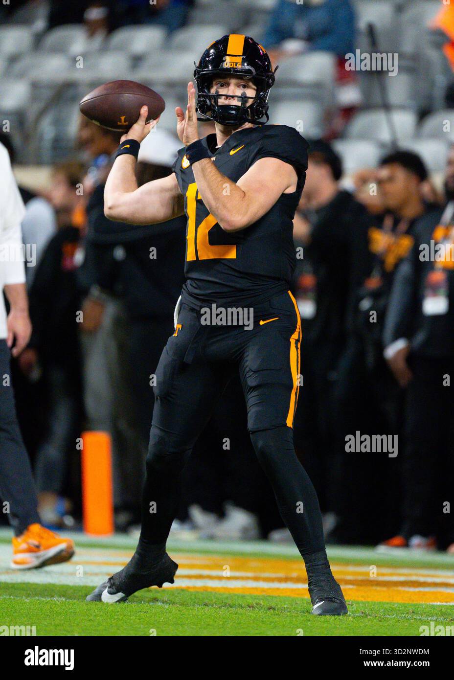 1. November 2025: Während des NCAA-Fußballspiels zwischen den University of Tennessee Volunteers und der University of Oklahoma Sooners im Neyland Stadium, Knoxville, TN Tim Gangloff/CSM Stockfoto