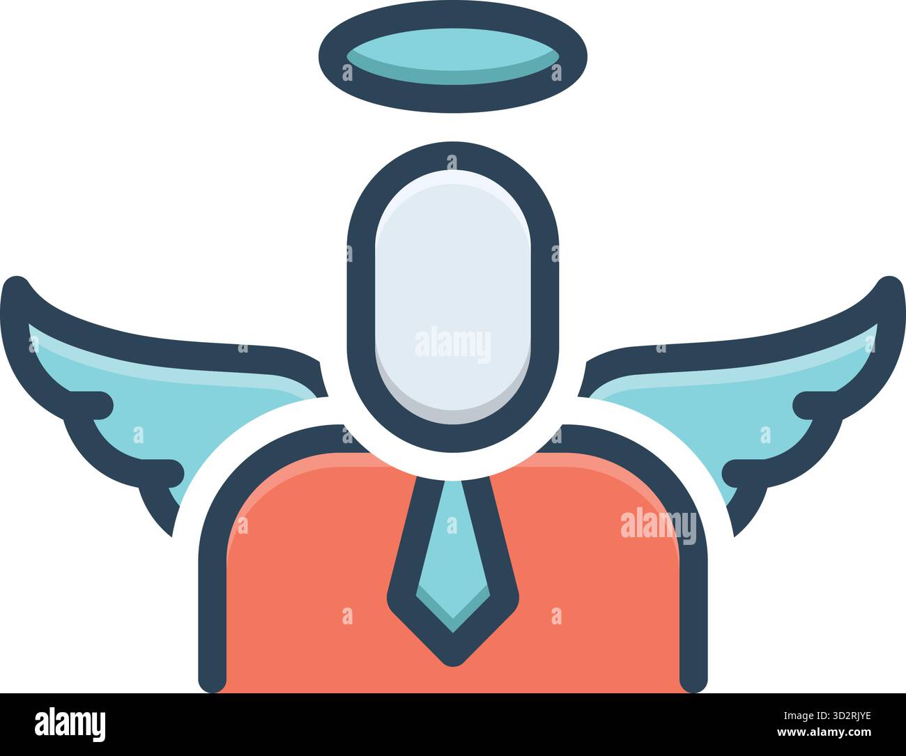 Symbol für tugendhaftes Verhalten, tugendhaftes Verhalten Stock Vektor