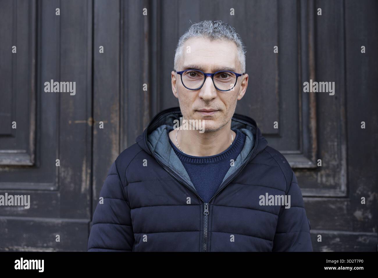 Porträt von Fabio Baca 01/10/2025 ©Isabella de Maddalena/opale.Photo Stockfoto