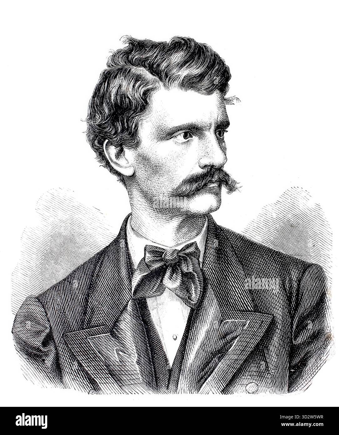 Carl Theodor Piloty, ab 1860 von Piloty, auch Karl 1. Oktober 1826 bis 21. Oktober. Juli 1886, war ein deutscher Maler, Illustration, Historisch, Reproduktion Stockfoto