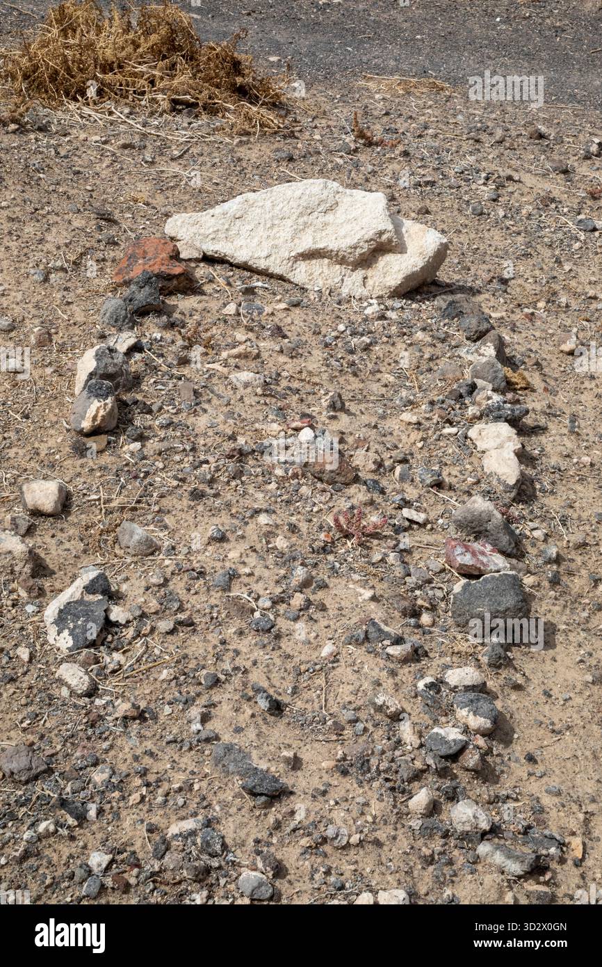 Goldfield, Nevada - Goldfield Historic Cemetery. Stockfoto