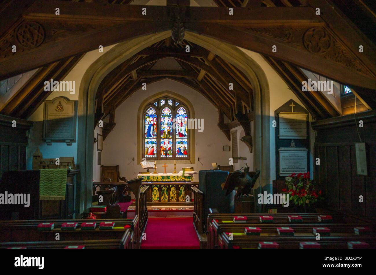 St Andrews, Greensted Stockfoto