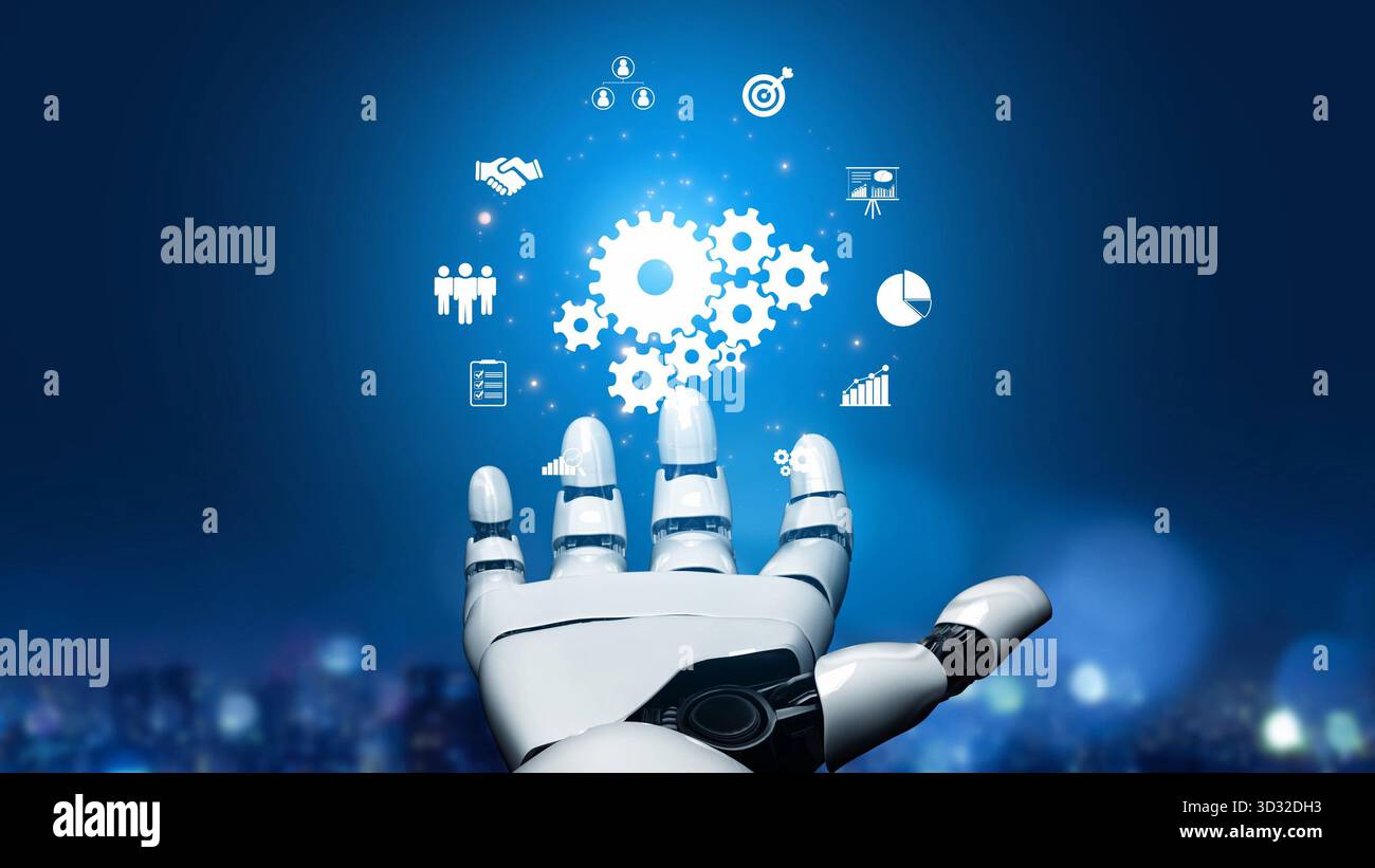 Teamarbeit und Zusammenarbeit, Gruppenproduktivität, Kommunikationsstrategien, gemeinsame Ziele und gemeinsamer Erfolg durch starke Teamdynamik und Shar Stockfoto