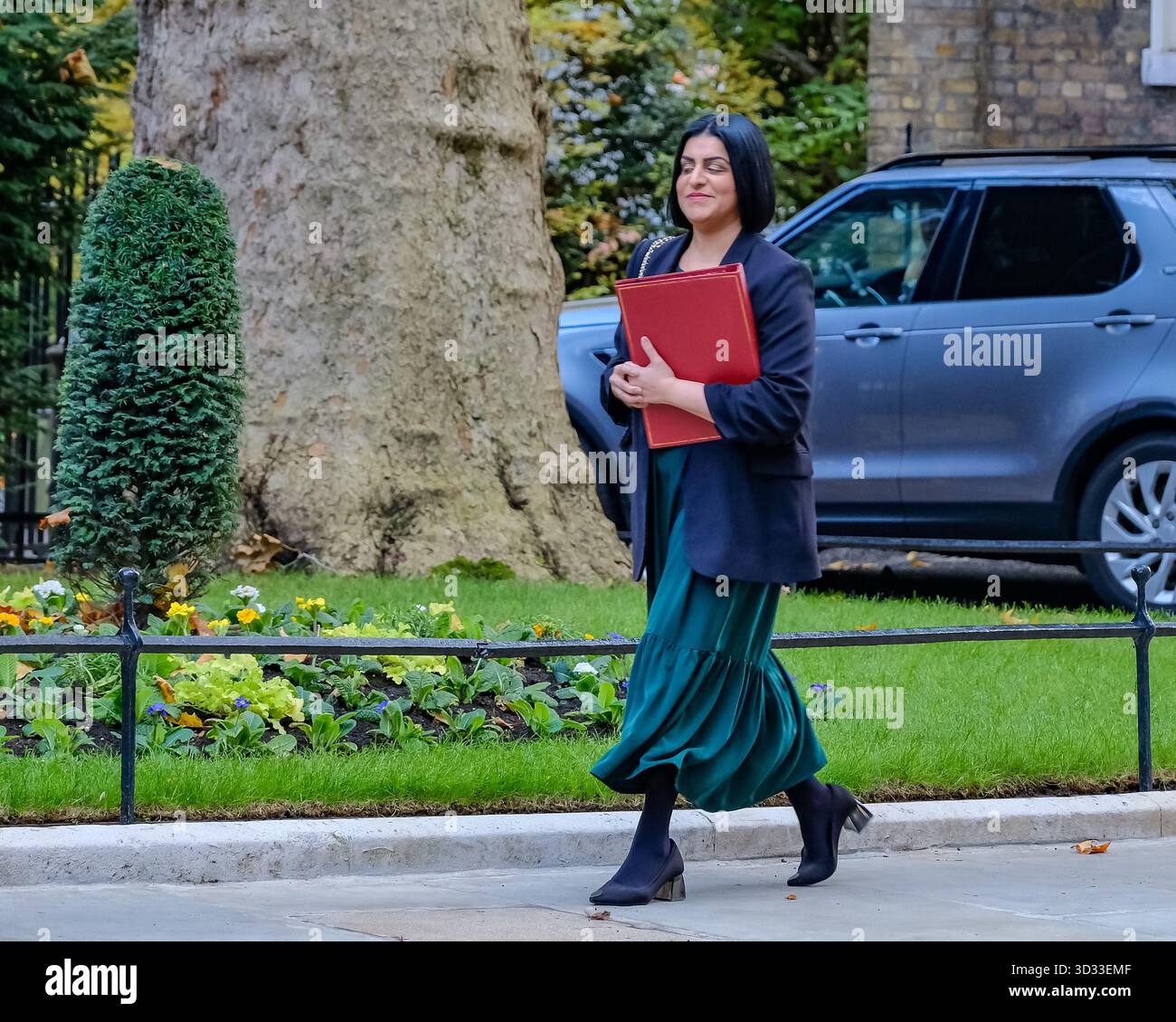 London, Großbritannien. November 2025. Shabana Mahmood, Parlamentsabgeordnete, Außenministerin des Innenministeriums, kommt heute Morgen zur wöchentlichen Kabinettssitzung in der Downing Street. Quelle: Eleventh Photography/Alamy Live News Stockfoto