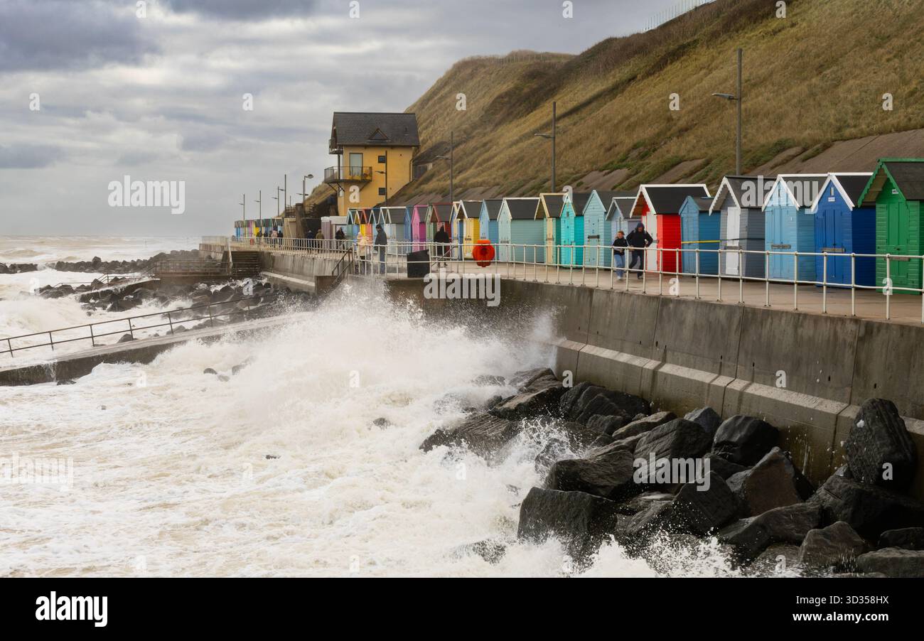 Sheringham Seafront, Norfolk, Großbritannien Stockfoto