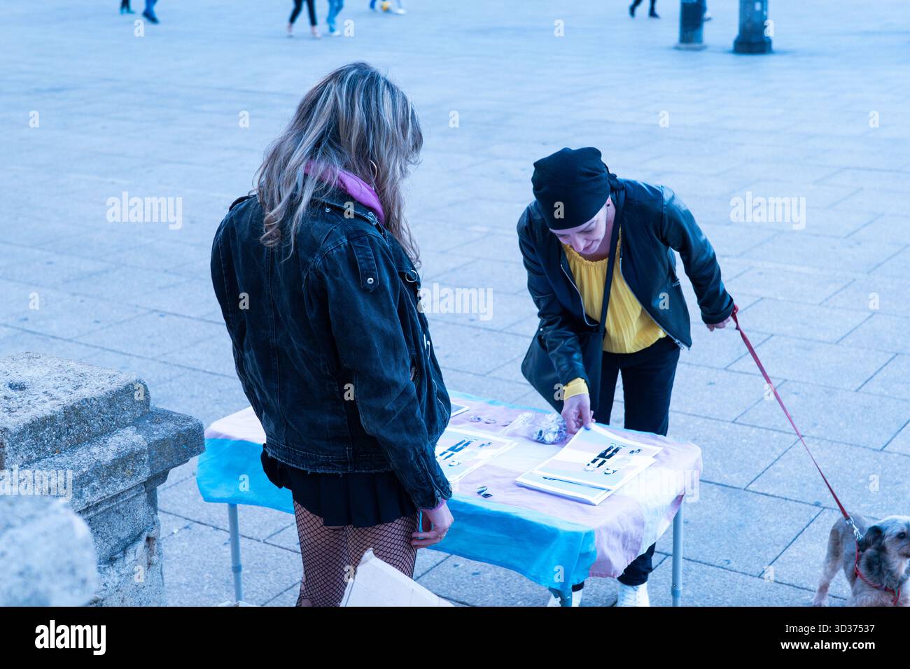 Attivismo trans* Sardegna attivisti locali Stockfoto