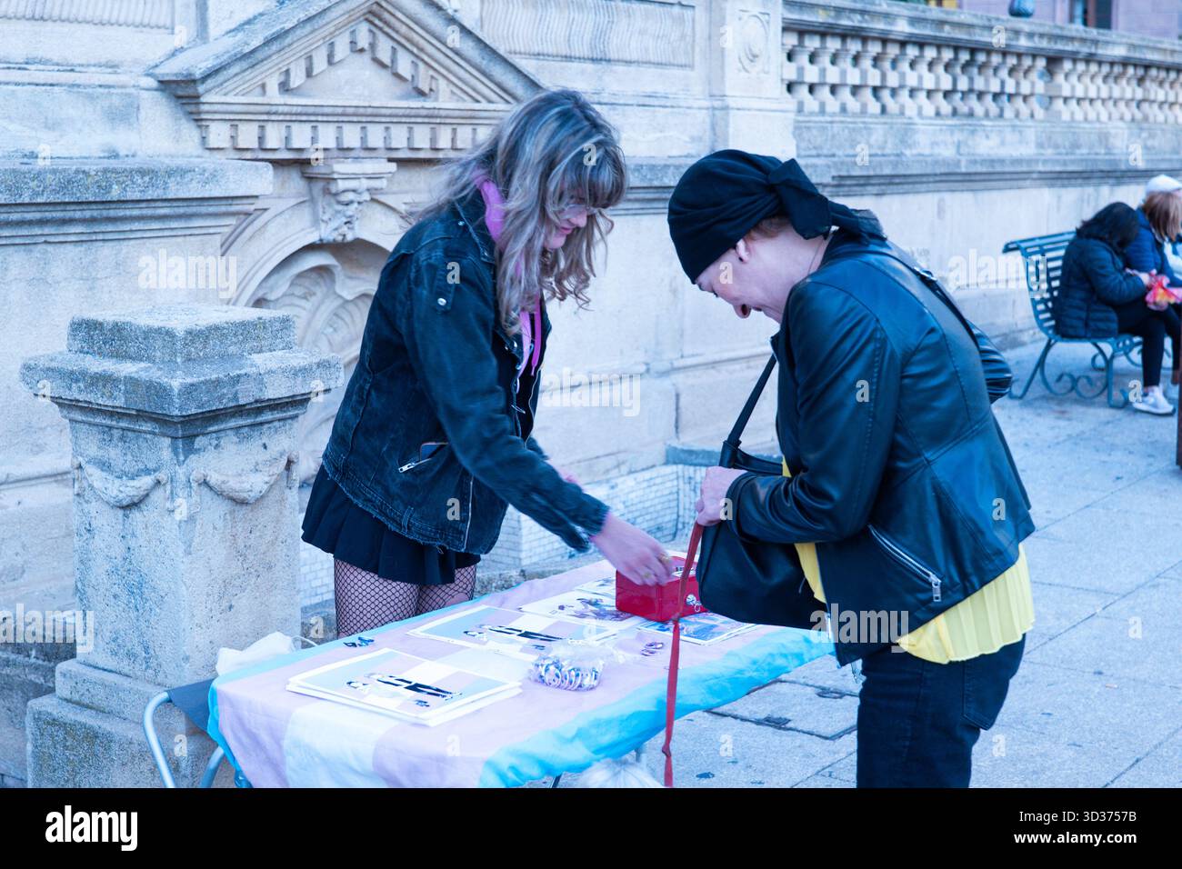 Attivismo trans* Sardegna attivisti locali Stockfoto