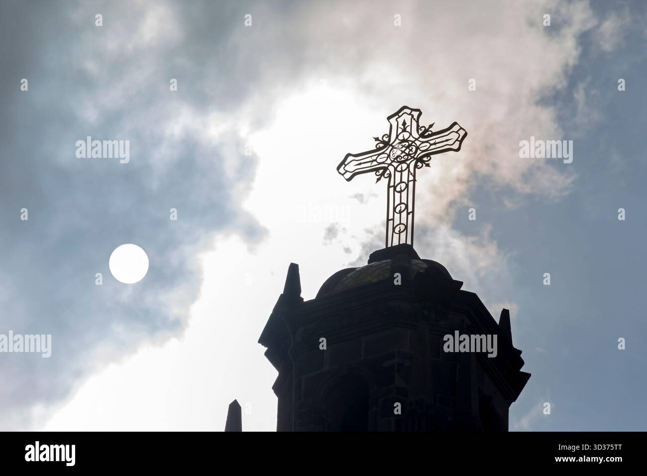 Ein Besuch in Puebla, Mexiko Stockfoto