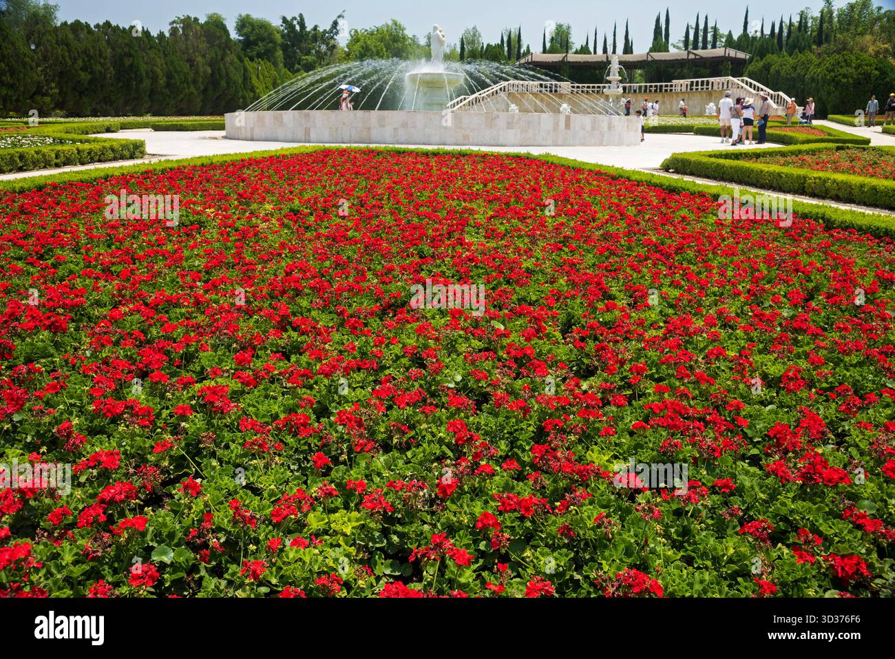 Ein Besuch im Jardines de México Park in Morelos, Mexiko Stockfoto