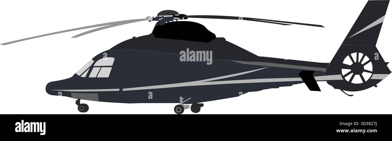 Hubschrauber Abbildung Stock Vektor