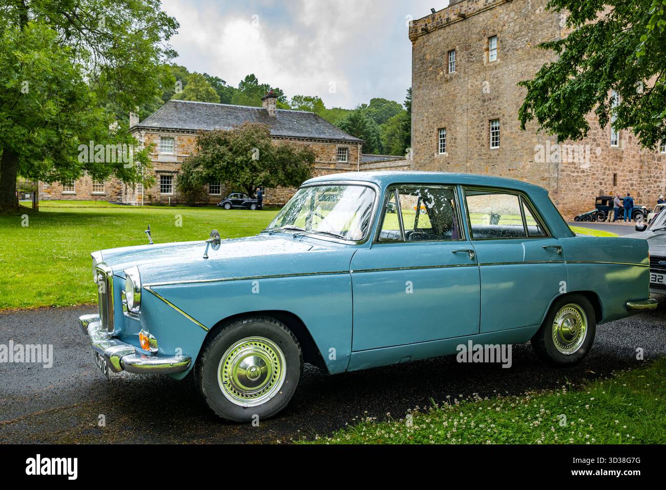 Vintage 1965 Wolseley Car AT, Lennoxlove Estate, East Lothian, Schottland, Großbritannien Stockfoto
