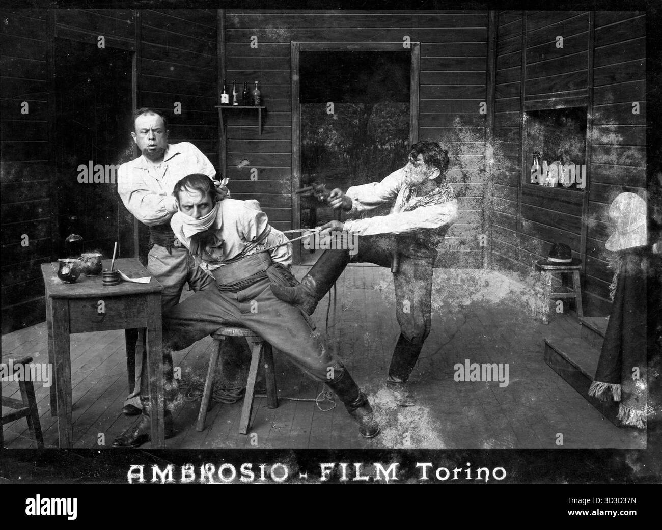 La Ambrosio Film Fu una compagnia di produzione cinematografica italiana, una delle Prime in assoluto nella storia del cinema italiano, attiva nei primi decenni del XX secolo. Stockfoto