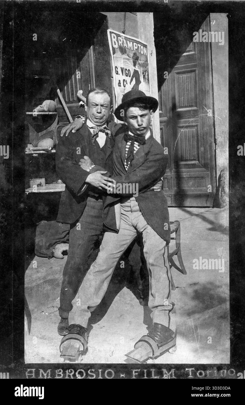 La Ambrosio Film Fu una compagnia di produzione cinematografica italiana, una delle Prime in assoluto nella storia del cinema italiano, attiva nei primi decenni del XX secolo. Stockfoto