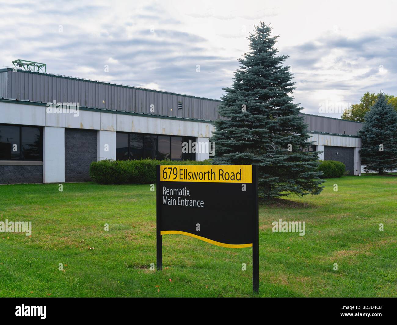 Rom, NY - 12. Oktober: Renmatix ist ein Biotechnologieunternehmen, das Holzbiomasse und Pflanzenrohstoffe in Industriezucker umwandelt und für den Einsatz in Chemikalien verwendet Stockfoto