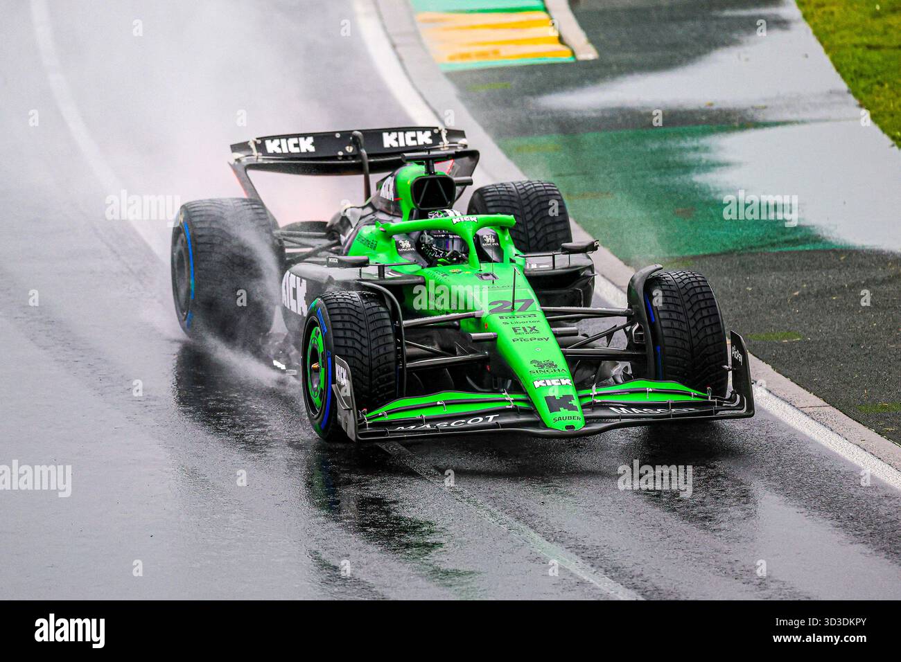 Nico Hulkenberg (DE) - Stake F1 Team sauber - sauber C45 - Ferrari während des Formel 1 Louis Vuitton Grand Prix 2025 von Australien. Stockfoto