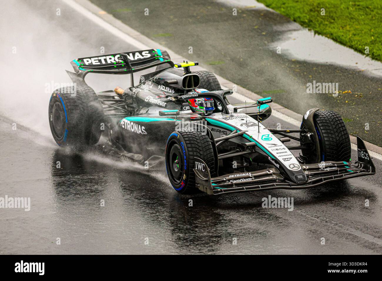 Andrea Kimi Antonelli (ITA) – Mercedes-AMG PETRONAS F1 Team – während des Grand Prix 2025 von Louis Vuitton in Australien. Stockfoto