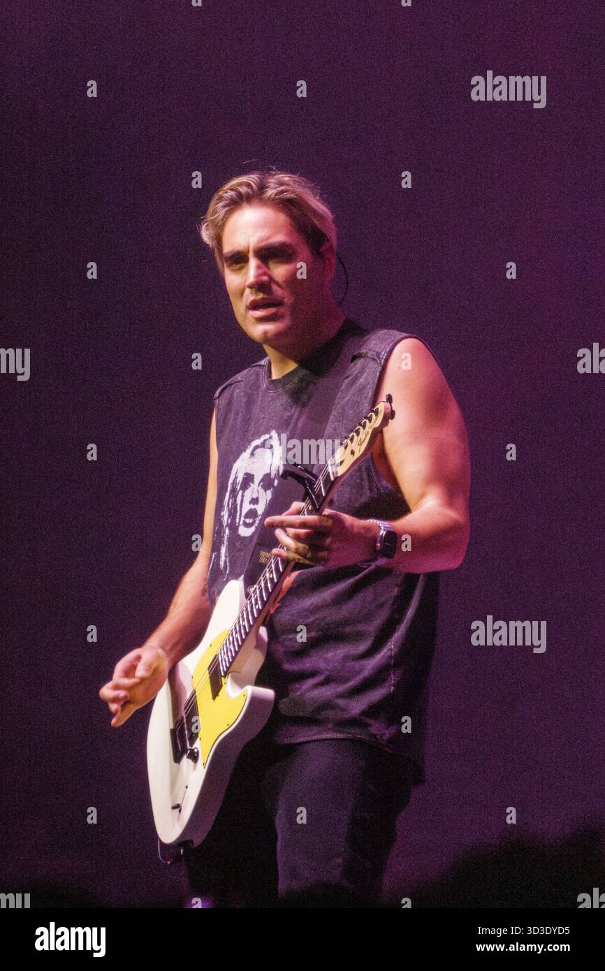 Verhaftet gegen McFly 31/10/25 O2 Arena Stockfoto