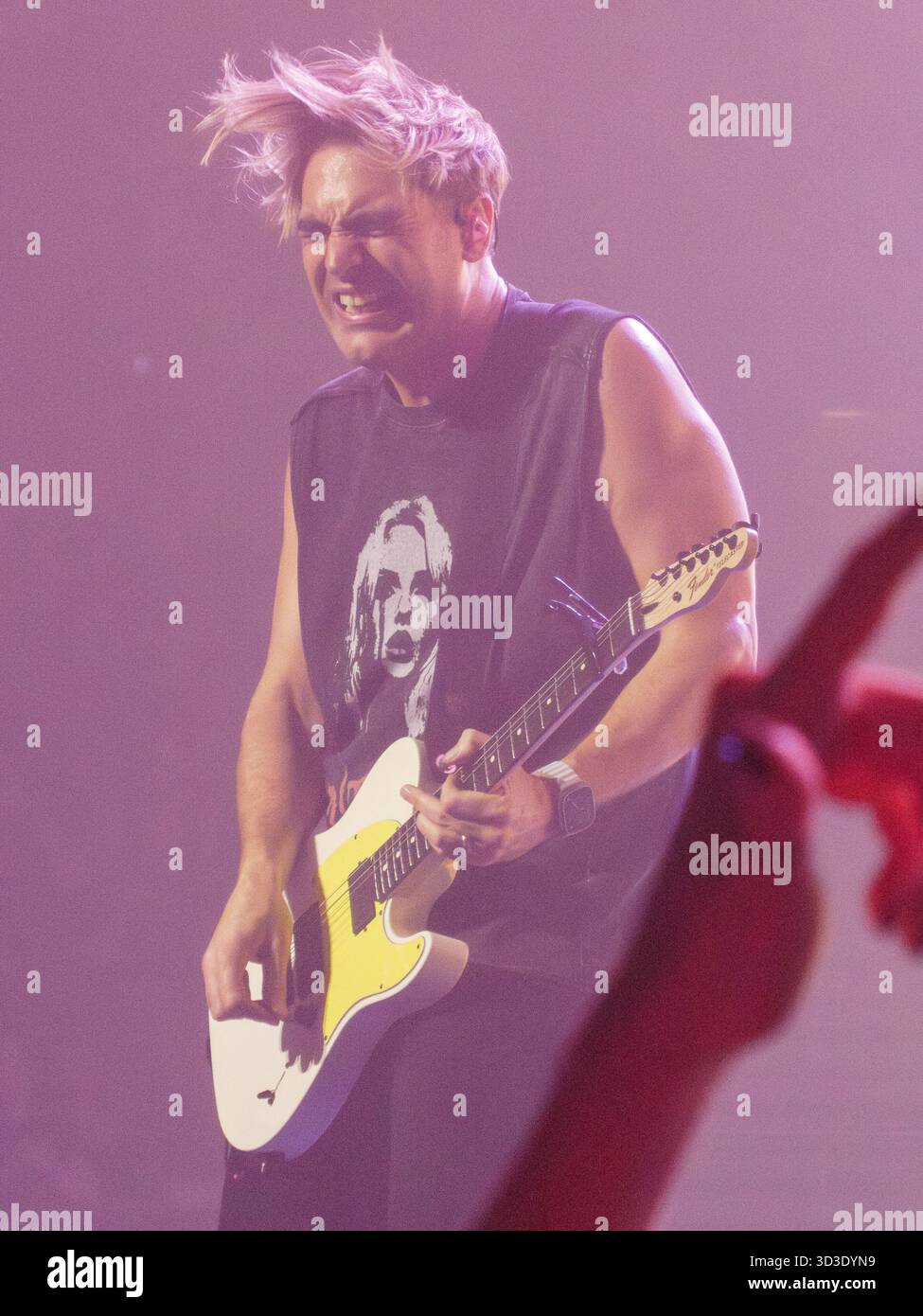 Verhaftet gegen McFly 31/10/25 O2 Arena Stockfoto