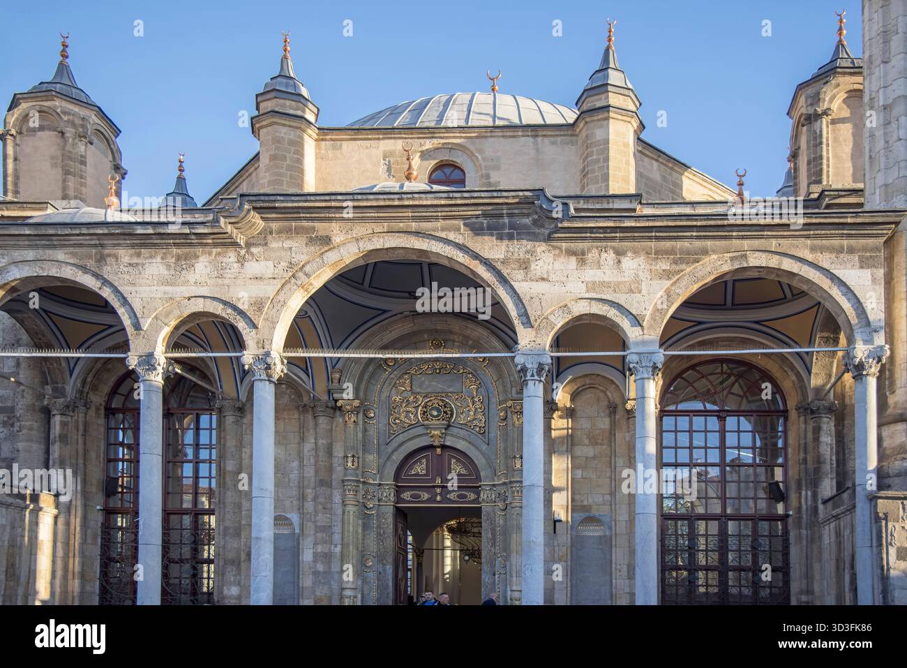 Eine der vielen Moscheen in konya türkei Stockfoto