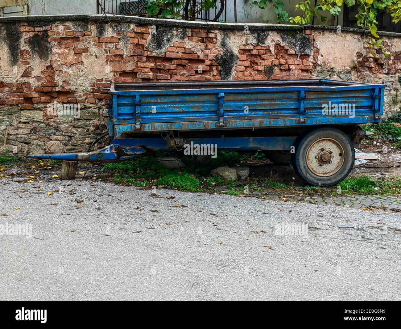 Rost ruht in der Sonne. Stockfoto