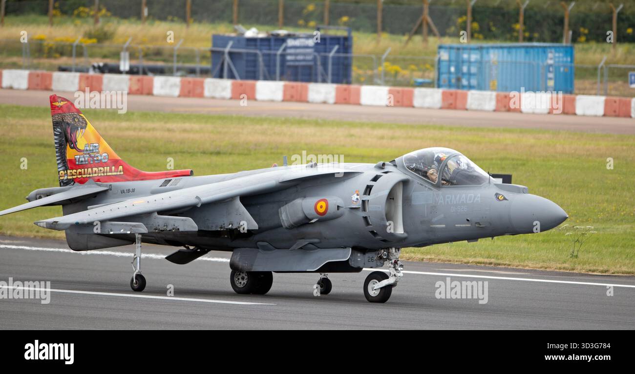 Spanische Marine EAV-8B Harrier Matador II Stockfoto