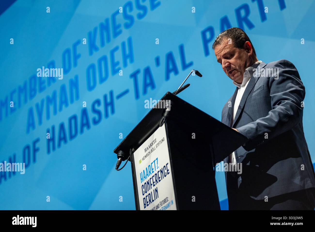 Haaretz Konferenz Berlin Deutschland, Berlin am 06.11.2025: Ayman Odeh ...