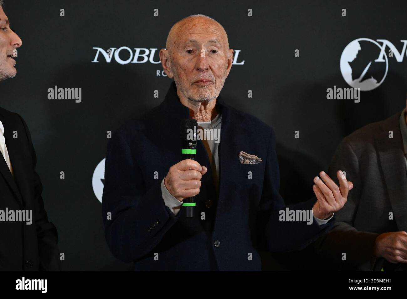 Meir Teper nahm am 6. November 2025 an der Eröffnung des Nobu Hotels im Nobu Hotel Rome in Rom Teil Stockfoto