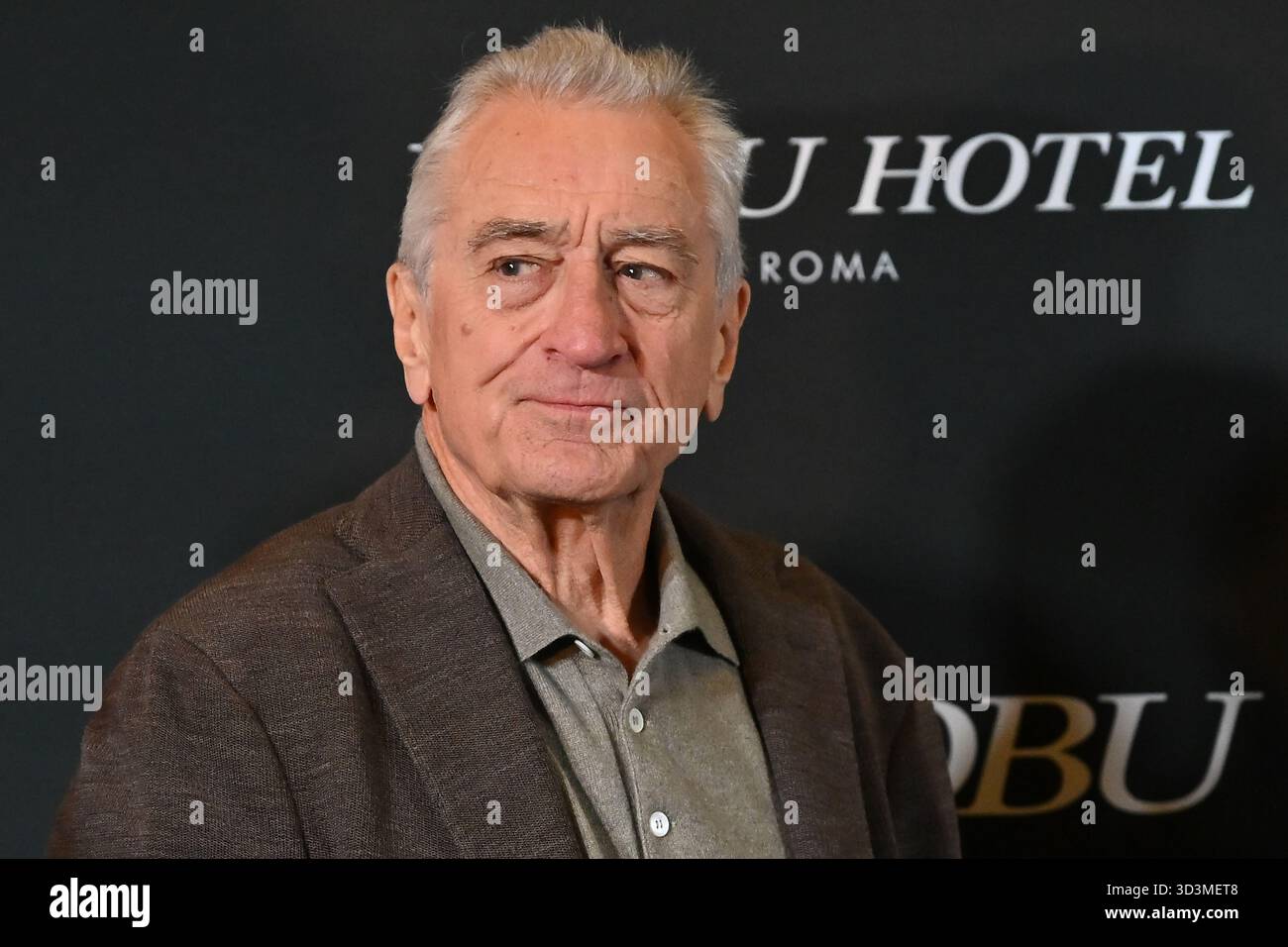 Robert de Niro nahm am 6. November 2025 an der Eröffnung des Nobu Hotels im Nobu Hotel Rome in Rom Teil Stockfoto