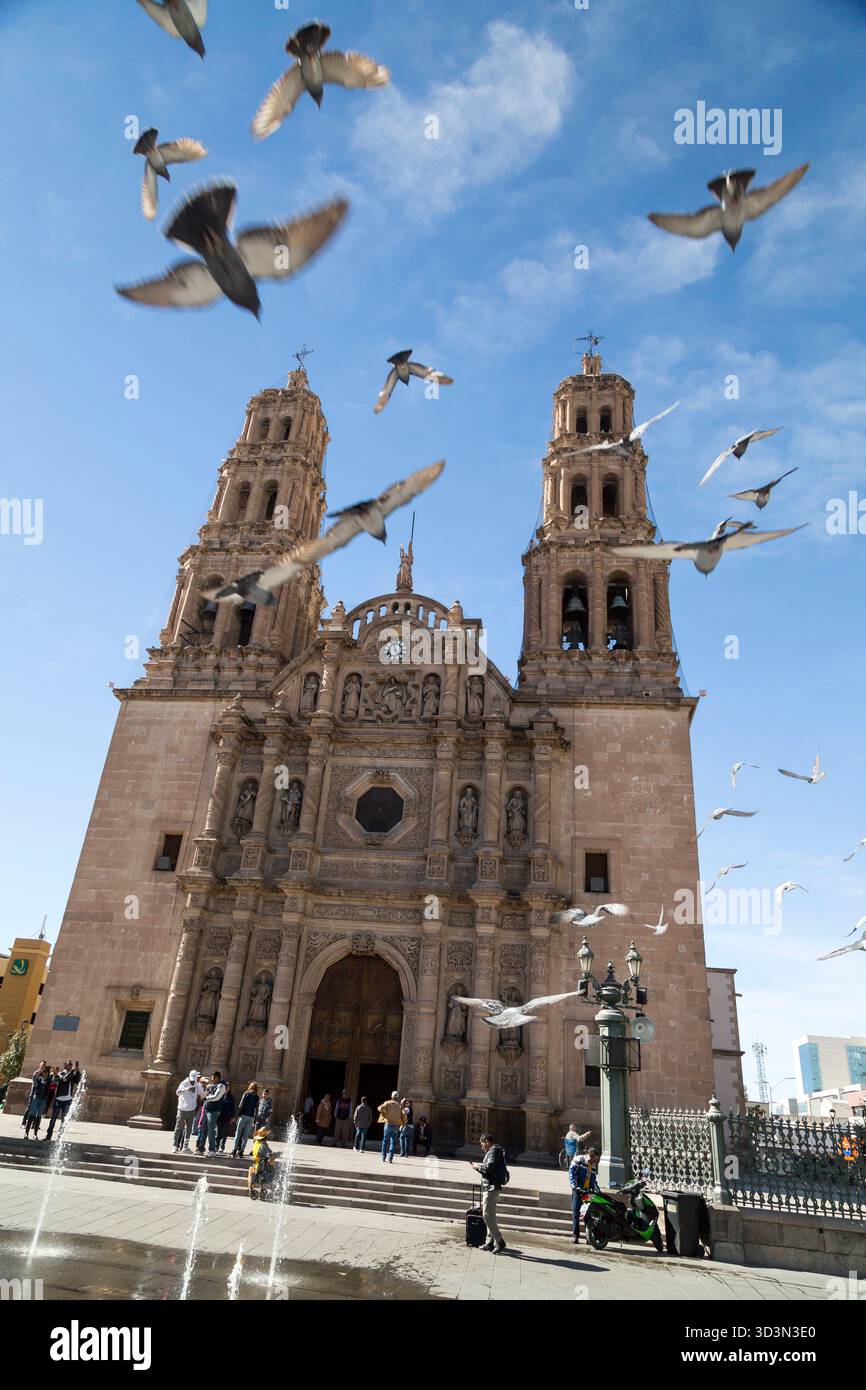 Das historische Zentrum. Stadt Chihuahua, Chihuahua, Mexiko Stockfoto