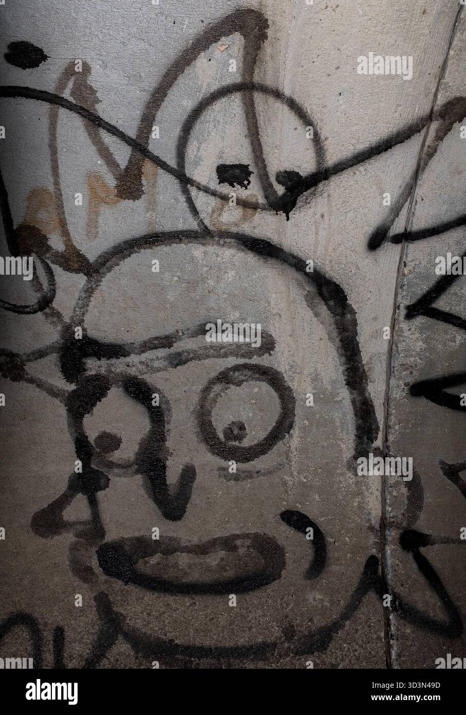 Graffiti in Albuquerque, New Mexico Stockfoto