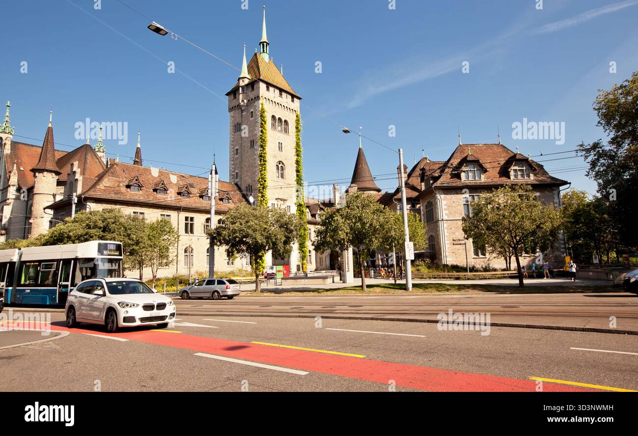 Fotos rund um die Schweizer Hauptstadt Zürich während eines europäischen Urlaubs in der Schweiz im Jahr 2023 Stockfoto