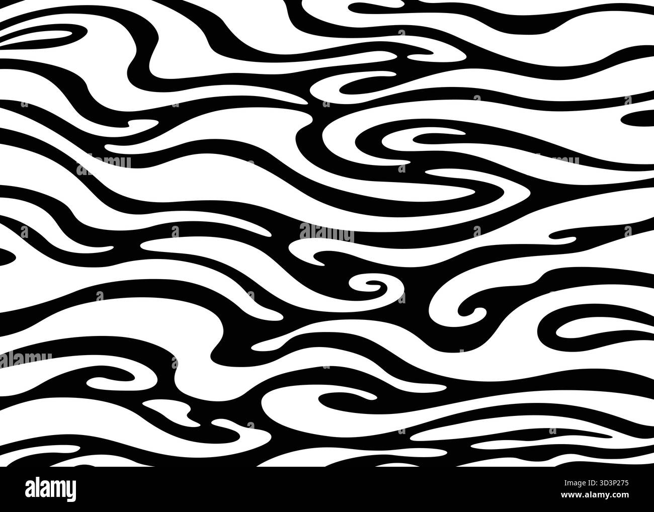 Abstrakter flüssiger Kunstmuster Hintergrund. Vektor-Illustration Kunsthintergrund Stock Vektor