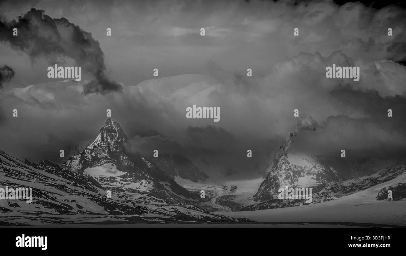 Auf dem Weg, den Shackleton auf South Georgia Island nahm, um seine gestrandete Mannschaft zu retten Stockfoto