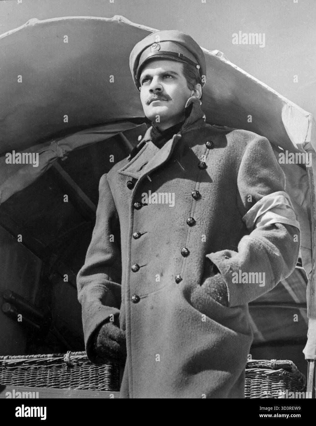 Der ägyptische Schauspieler Omar Sharif im Film Doctor Shiwago, USA 1965 Stockfoto